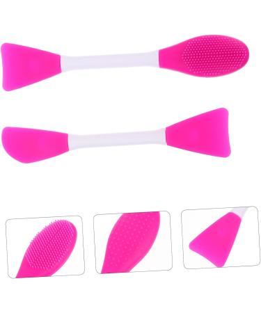 minkissy 1 Film Stick Set Brush Brush Cosmetic Brush Double-head Brush Skin Care Brush Skin Care Beauty Tool Multifunctional Silicone Brush Portable Brush Purple Plastic - Buy Online on GoSupps.com