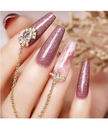 Senvenski Gel Nail Polish Set - Lila Mauve Lavender Amethyst Glitter for Kids | UV LED Shellac Kit - Buy Online on GoSupps.com