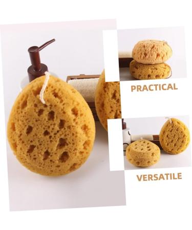 2pcs Honeycomb Bath Sponge Set | Exfoliating Shower Scrubber & Body Wash Supplies - International Shipping Available - Buy Online on GoSupps.com