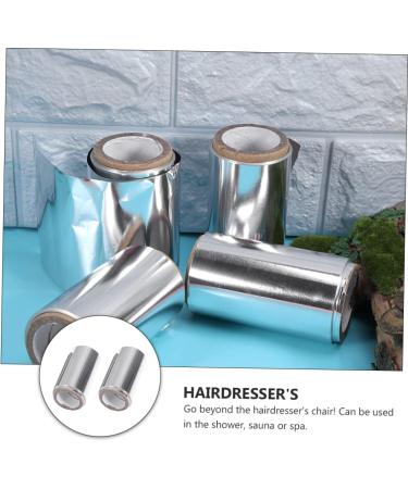 Angoily 2 Rolls Hair Color Perm Tin Foil Nail Tools Nails Tools Manicure Tools Hair Coloring Tools Hair Highlighting Foils Embossing Tool Hair Foils Hairdressing Tool Hair Dye - Buy Online on GoSupps.com