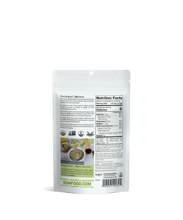 Sunfood Organic Black Seeds 4 oz - Premium Raw Superfood for Health Benefits - Buy Online on GoSupps.com