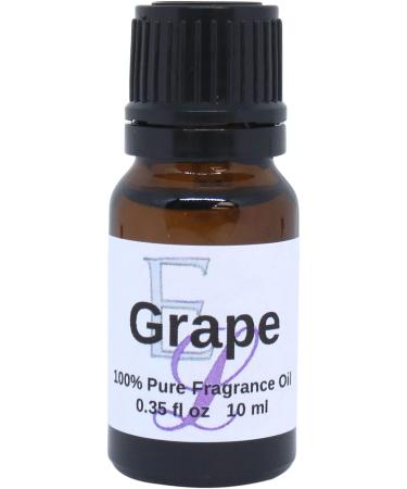 Grape Fragrance Oil by Eclectic Lady 10 ml Premium Long Lasting Diffuser Oils Aromatherapy
