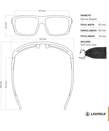 Leupold Payload Performance Eyewear with Polarized Blue Mirror Lenses - Buy Online on GoSupps.com