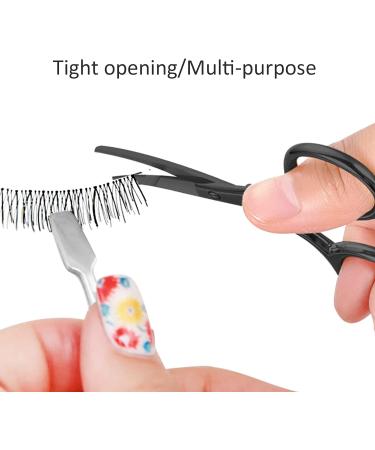 Nose Hair Scissors - Rounded Tip Stainless Steel Trimmer for Eyebrows & Beard Grooming - Easy Grip Design - Buy Online on GoSupps.com