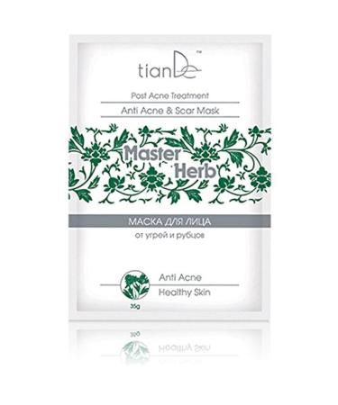 Master Herb Facial Cleanser Mask 35g Anti Wrinkle and Anti Scar TianDe 11307 35g