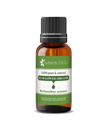 Sunflower oil pure and natural cold pressed vegan and cruelty-free (500 ml) 500 ml (1 pack)