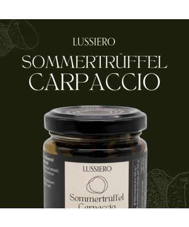  Lussiero Lussiero Carpaccio Truffles Summer Truffles Black Truffles Tartufo Tuber Aestivum Set of 3 80g - Buy Online on GoSupps.com