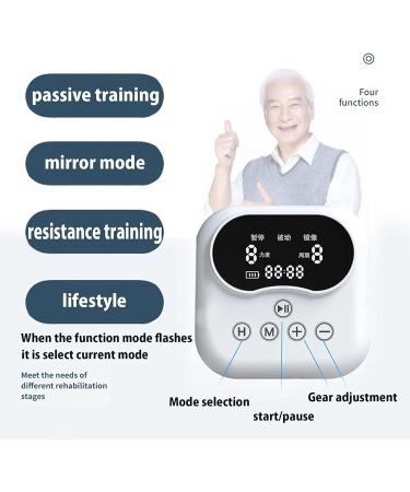 Rehabilitation Robot Gloves Hemiplegia Finger Rehabilitation Trainer Robot Gloves for Stroke People Finger Wrist Training Right-S right Small - Buy Online on GoSupps.com