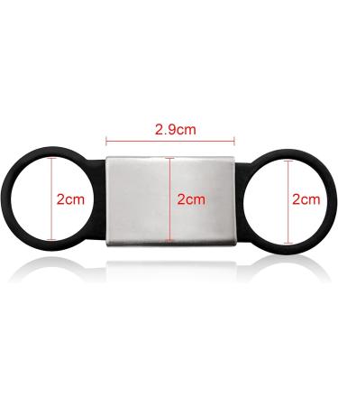 Dog Tag Personalised Dog Name Tag ID Tag for Pets Dogs Cats Engraved UK Slide On Collar Dog Tags 4 Colours Different Fonts Name Identity Tags(Black and Silver L) - Buy Online on GoSupps.com