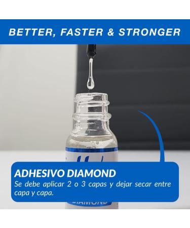 Gold Adhesive with Brush 15 ml | Heavy Duty Liquid Adhesive for Prolonged Use - Buy Online on GoSupps.com