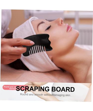 Minkissy 3-Piece Massage Comb Set | Head Massager Facial Roller & Hair Pick for Ultimate Relaxation & Teasing - Buy Online on GoSupps.com