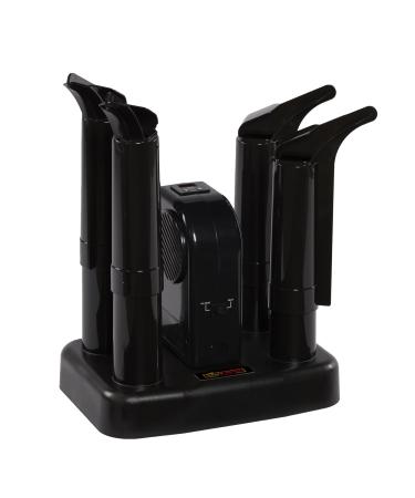 PEET, Advantage Plus 4-Shoe Electric Shoe and Boot Dryer with Fan & Heat Settings, Made in the USA, Black