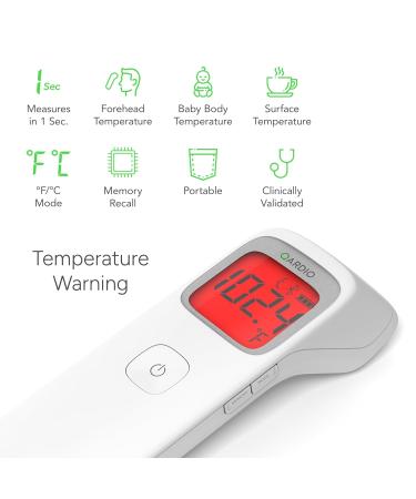 QardioTemp 2 Bluetooth Non-Contact Forehead Thermometer - Fast & Accurate for Babies & Adults | FSA/HSA Eligible - Buy Online on GoSupps.com