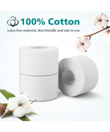 FOMIYES 6 Rolls Muscle Tape for Injury | Athletic Trainer & Gymnastics Tape | Ankle Hand & Knee Support | Premium Cotton Accessories - Buy Online on GoSupps.com