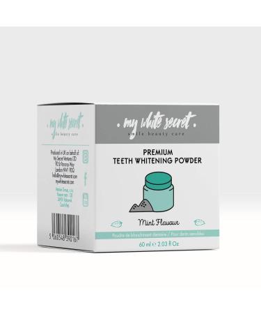 My White Secret Teeth Whitening Powder for Sensitive Teeth - 60ml | Effective Bleaching Solution for Bright Smiles - Buy Online on GoSupps.com