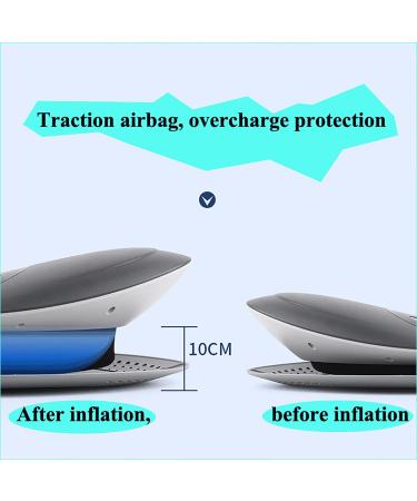 Oiakus Lumbar Spine Massager | Neck & Lenden Traction | Inflatable Hot Compression Vibration Air Pressure Waist Massager - International Shipping Available - Buy Online on GoSupps.com
