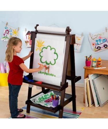 12 Inch x 75 Feet Blank Coloring Paper Roll for Wall Art, Bulletin Boards, Kids Crafts - Fadeless & Glue-Free - Buy Online on GoSupps.com