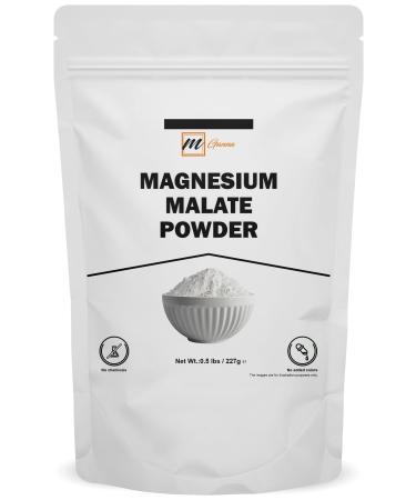mGanna Magnesium Malate Powder | 227g / 0.5 lbs Fine Powder | Ideal for DIY & Formulation Use