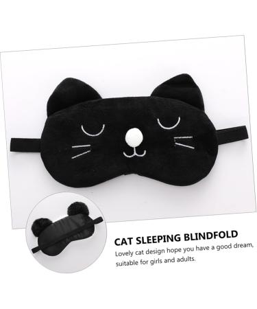Beaupretty 3 Pcs Sleep Masks - Plush Eye Covers for Comfortable Sleep Travel & Relaxation - Cat & Panda Designs - International Shipping Available - Buy Online on GoSupps.com