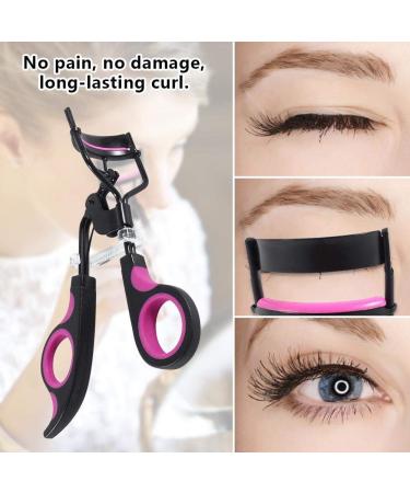 Professional Eyelash Curler & Clips | Painless Natural Makeup Tweezers for Perfect Curls | Shop Internationally - Buy Online on GoSupps.com