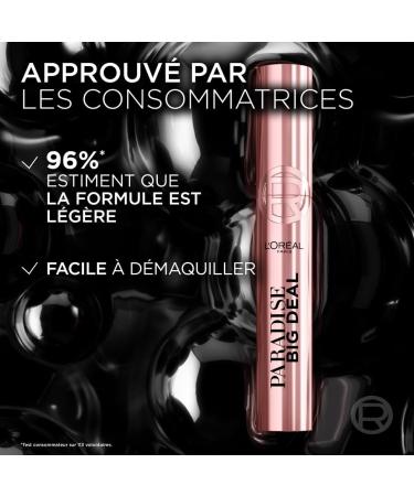 L'Or al Paris Paradise Big Deal Black Mascara 9.9 ml - Buy Online on GoSupps.com