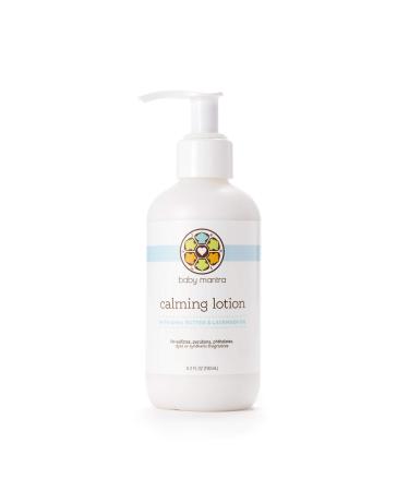 Baby Mantra Calming Lotion - EWG Verified Baby Moisturizing Cream with Shea Butter and Lavender Oil - Best for Newborns  Infants  and Babies with Sensitive Skin - 6.3 Ounce Pump Bottle