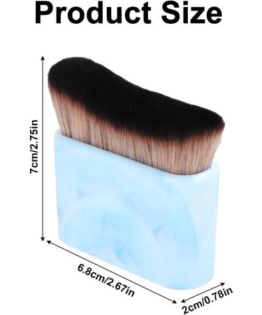 Self Tanning Brush Sunscreen Brush Applicator Foundation Body Makeup Brushes Self Tanner Tan Brush for Body Face (Watercolor Blue) - Buy Online on GoSupps.com