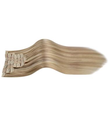Moresoo Clip-In Real Hair Extensions - Gold & Medium Blonde Remy Hair | Durable & Stylish - Buy Online on GoSupps.com