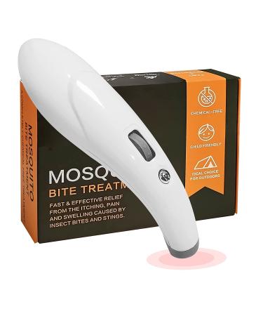 Bug Bite Itch Relief Thing. Electronic Mosquito Bites Itching Treatment Tool for Kids Humans Insect Bugbite Skin Itchless Reliever Pen Insects Chigger Bee Wasp Sting Swelling Healer Chemical-Free