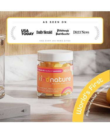 Kind Nature Migraine Relief Power Duo: B2 & Magnesium Gummies Bundle - Buy Online on GoSupps.com