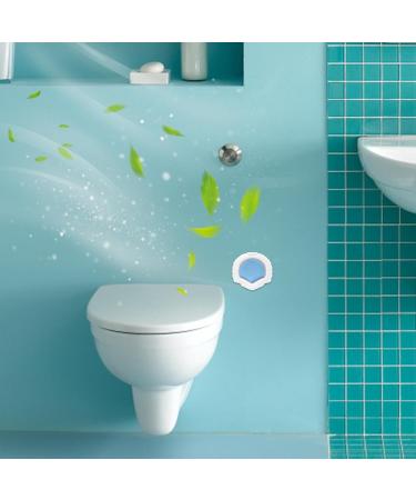 Heavy Duty Bathroom Odor Remover & Air Freshener | Durable Odor Eliminator for Kitchen Living Room & Bathroom - Blue - Buy Online on GoSupps.com