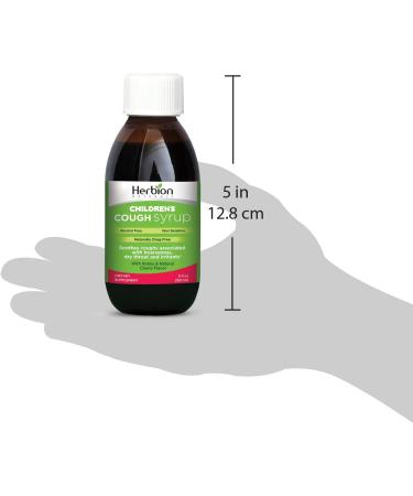 Herbion Naturals Cherry Throat Syrup for Children - All Natural 5 oz - Buy Online on GoSupps.com