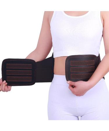 Buy Adjustable Leather Waist Belts for Back Pain Relief | Lumbar Support for Scoliosis & Herniated Disc | S M Sizes Available - International Shipping - Buy Online on GoSupps.com