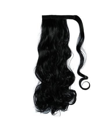 Shop Elailite Black Wavy Clip-In Ponytail Hairpiece - Affordable 17 (43cm) 120g Extensions for Instant Glam - Buy Online on GoSupps.com