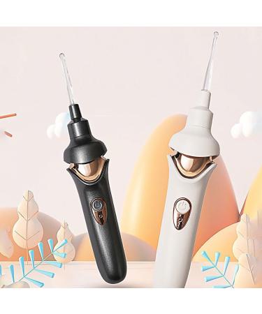 Tweddy Smart Ear Wax Remover Tweddy Smart Ear Wax Vacuum Tweddy Smart Earwax Remover Ear Wax Removal Tool Ear Cleaner Earwax Removal Kit with Light for Children Adult (Black) - Buy Online on GoSupps.com