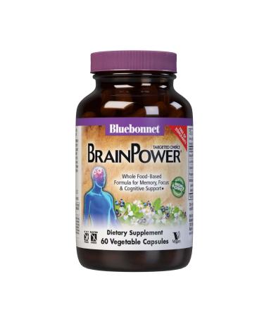 Bluebonnet Nutrition Targeted Choice BrainPower 60 Vegetable Capsules