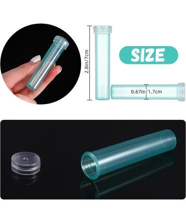50 Pcs 2.8 Clear Floral Water Tubes with Rubber Lids - Flower Vials for Fresh Arrangements - Buy Online on GoSupps.com