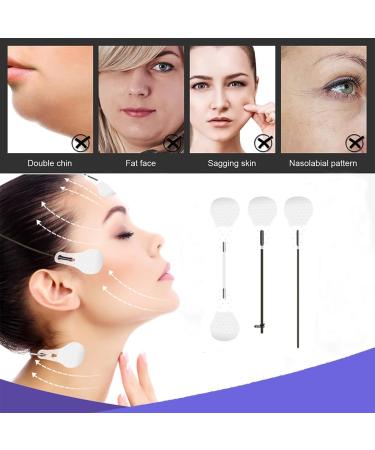 CCAIPU Face Lift Tape Face Lift 3 Invisible Thin Ropes with 40 Instant Lifting Tapes Face Lifting Tape Reduce Double Chin | Tighten Skin | Remove Wrinkles (Color-A) - Buy Online on GoSupps.com