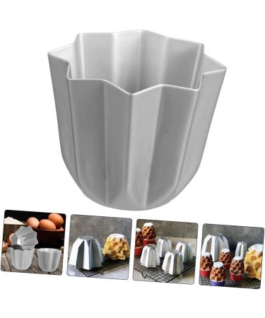 Milisten 12 Pcs Cake Mold Cake Stencil Cookie Cake Pan Cheesecake Cake Pan Pie Chocolate Chip Muffin Cupcake Pan Mutitool Paper Cups Cake Making Tool to Bake Aluminum Alloy Kitchen Supplies 7.6X7.6X6.2CMx3pcs - Buy Online on GoSupps.com