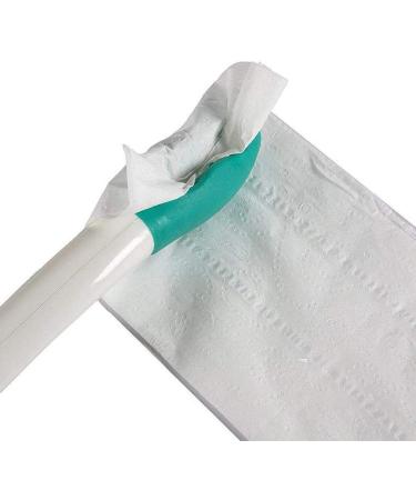 SoulQ Bottom Wiper Tissue Grip - Long Handle Toilet Paper Aid for Comfortable Self Wiping - Buy Online on GoSupps.com