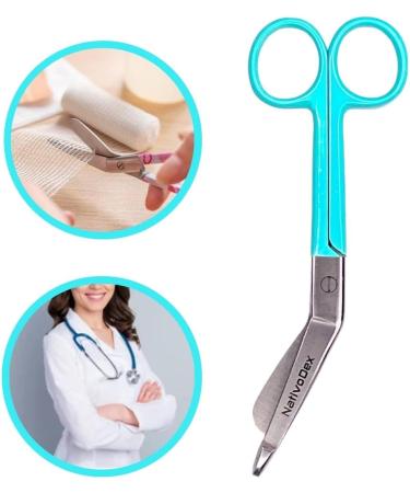 Buy Bandage Scissors - Blunt Tip First Aid Scissors 14.5 cm Blue - Fast International Shipping - Buy Online on GoSupps.com