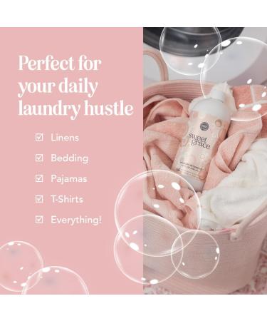 Bridgewater Candle Sweet Grace 32 oz Laundry Detergent | Luxury Scented Deep Cleaning | Powerful Fragrance for a Fresh Laundry Experience - Buy Online on GoSupps.com