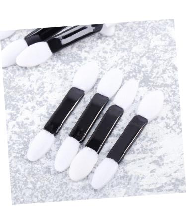 100pcs Double Ended Makeup Applicator Sponge Sticks - Best Blending Tool for Eyeshadow & Eye Makeup | Travel Friendly White Sponges - Buy Online on GoSupps.com
