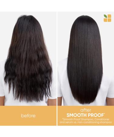 Biolage Smooth Proof Shampoo & Conditioner Set for Frizzy Hair | Controls Frizz & Smooths | Paraben & Silicone-Free | Vegan | 13.5 Fl Oz - Buy Online on GoSupps.com