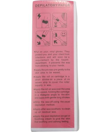 lascivious Paquet de 200 Bandes La Cire D' pilation Bandes de Cire Non Tiss es Bandes pilatoires Pour Jambes Creux D'Aisselle Corps et Bikini Blanc - Buy Online on GoSupps.com