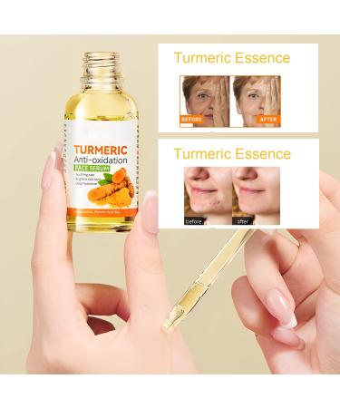 Turmeric Anti-oxidation Serum Set - Dark Spot Corrector & Brightening Face Oil (3pcs) - Buy Online on GoSupps.com