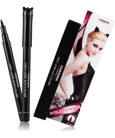 FOMIYES 3pcs Tool Makeup Pen Eyeliner Cat Female Printing Lady for Cool Woman 1 count (Pack of 1) Blackx3pcs - Buy Online on GoSupps.com