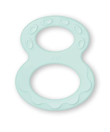 NUK Teething Ring Set - 2 Multi-Coloured Rings with Varied Surfaces for 0+ Months - Perfect for Soothing Baby's Gums - Buy Online on GoSupps.com