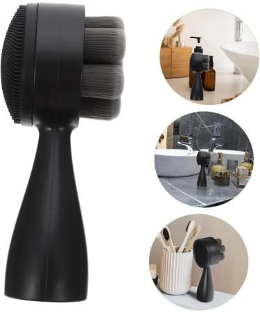 Angoily Face Brush Pore Deep Cleansing Brush Manual Facial Brush Soft Facial Scrubber Skin Care Brush Face Wash Tool Face Washing Cleaner Face Scrubber Facial Cleansing Brush - Buy Online on GoSupps.com
