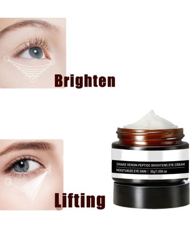 Instantly Brighten Eye Cream Snake Venom Eye Cream Anti-wrinkle Eye Cream Under Eye Cream for Dark Eye Circle Hydrating Eyelid Cream For Dry Eyelids Reduce Wrinkles&Fine Lines & Smooth Skin 1 - Buy Online on GoSupps.com